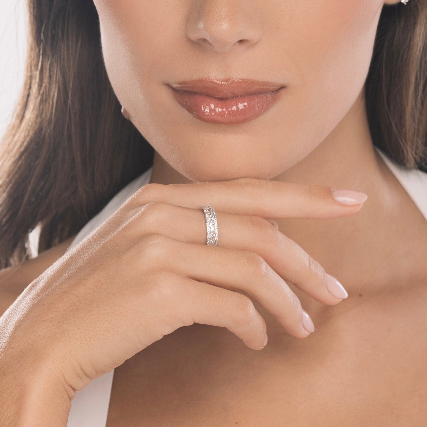 Sterling Silver Lumen Ring