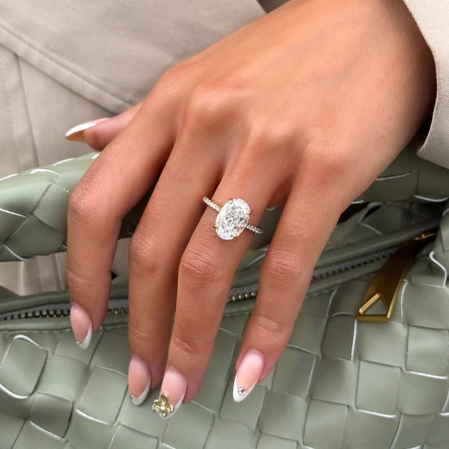 Gold 5ct Solitaire Ring