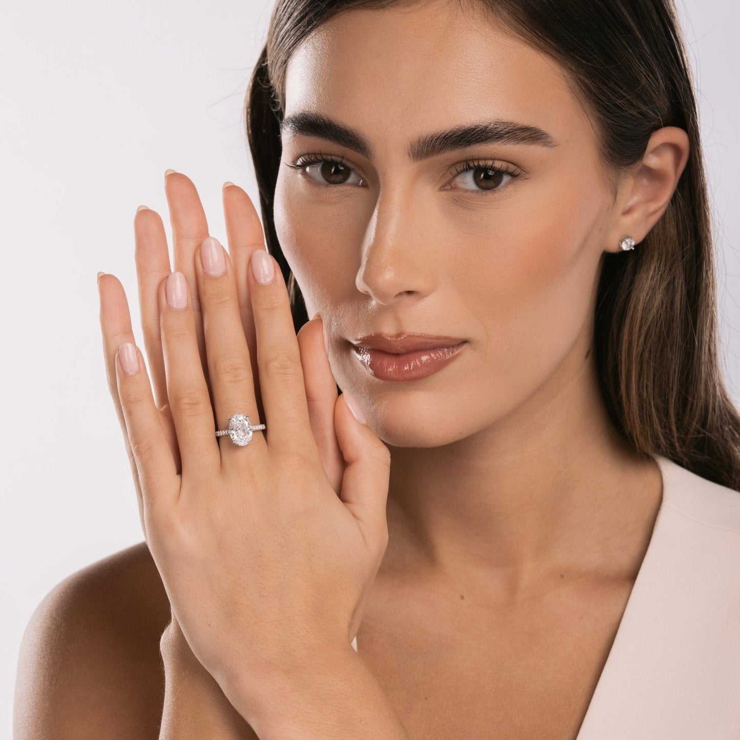 Sterling Silver 5ct Solitaire Ring