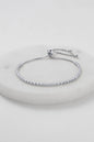 Nikki Tennis Bracelet - Silver