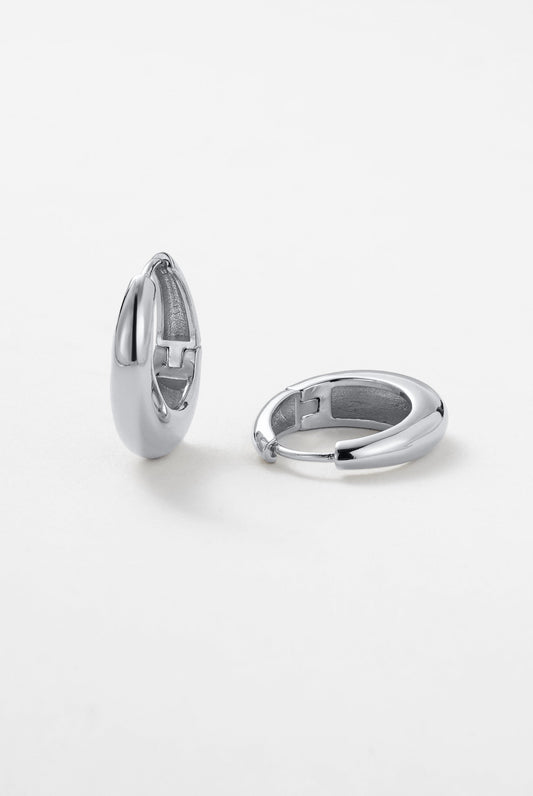 Cleo Hoop Silver - Small