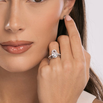 Sterling Silver 5ct Solitaire Ring