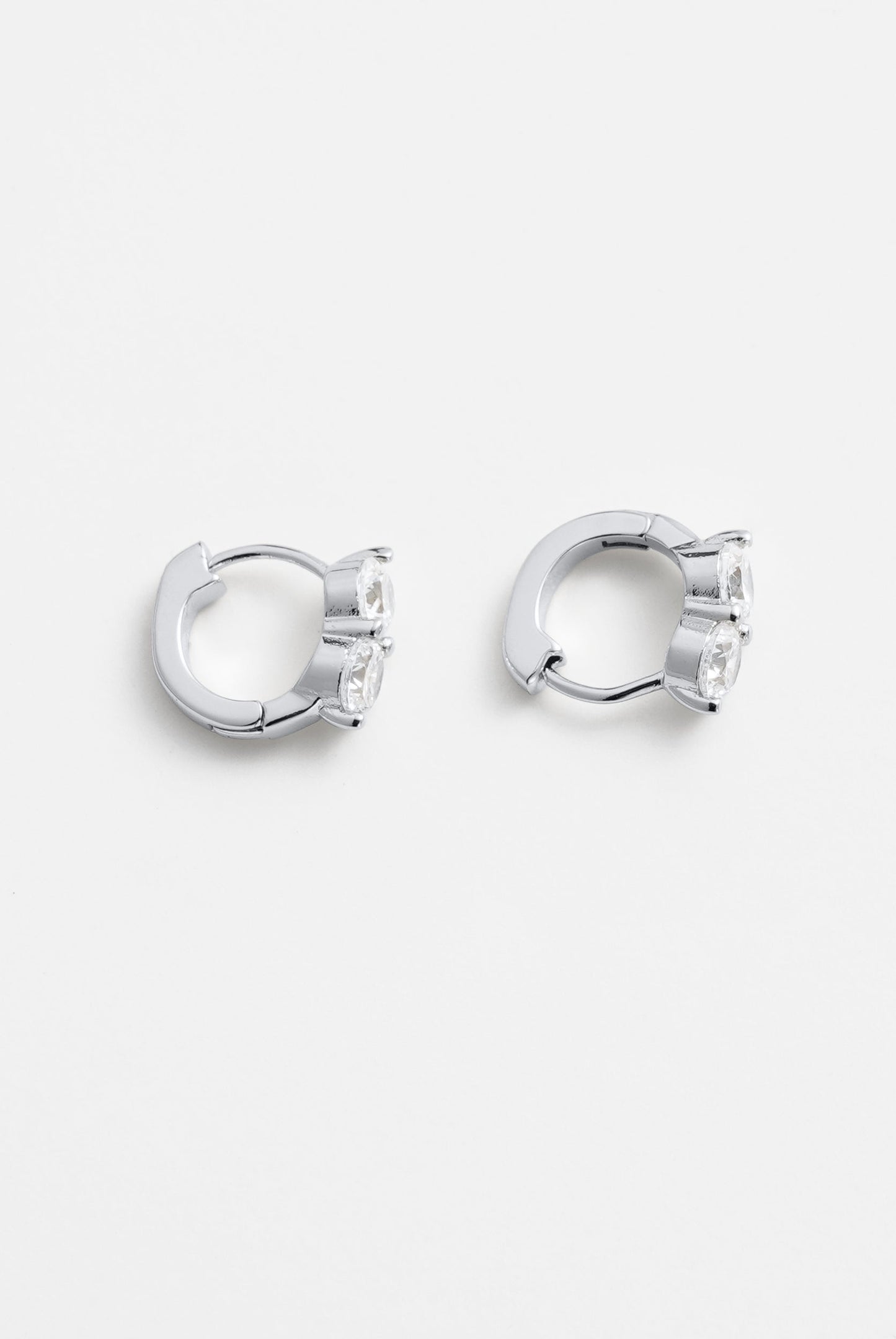 Zoe Huggie - Silver
