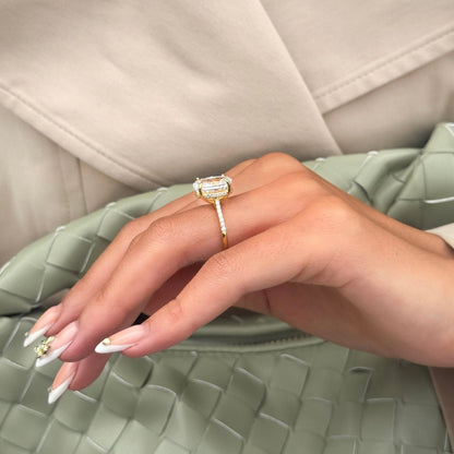 Gold 5ct Solitaire Ring
