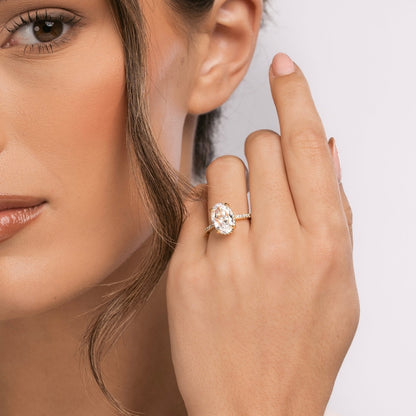 Gold 5ct Solitaire Ring