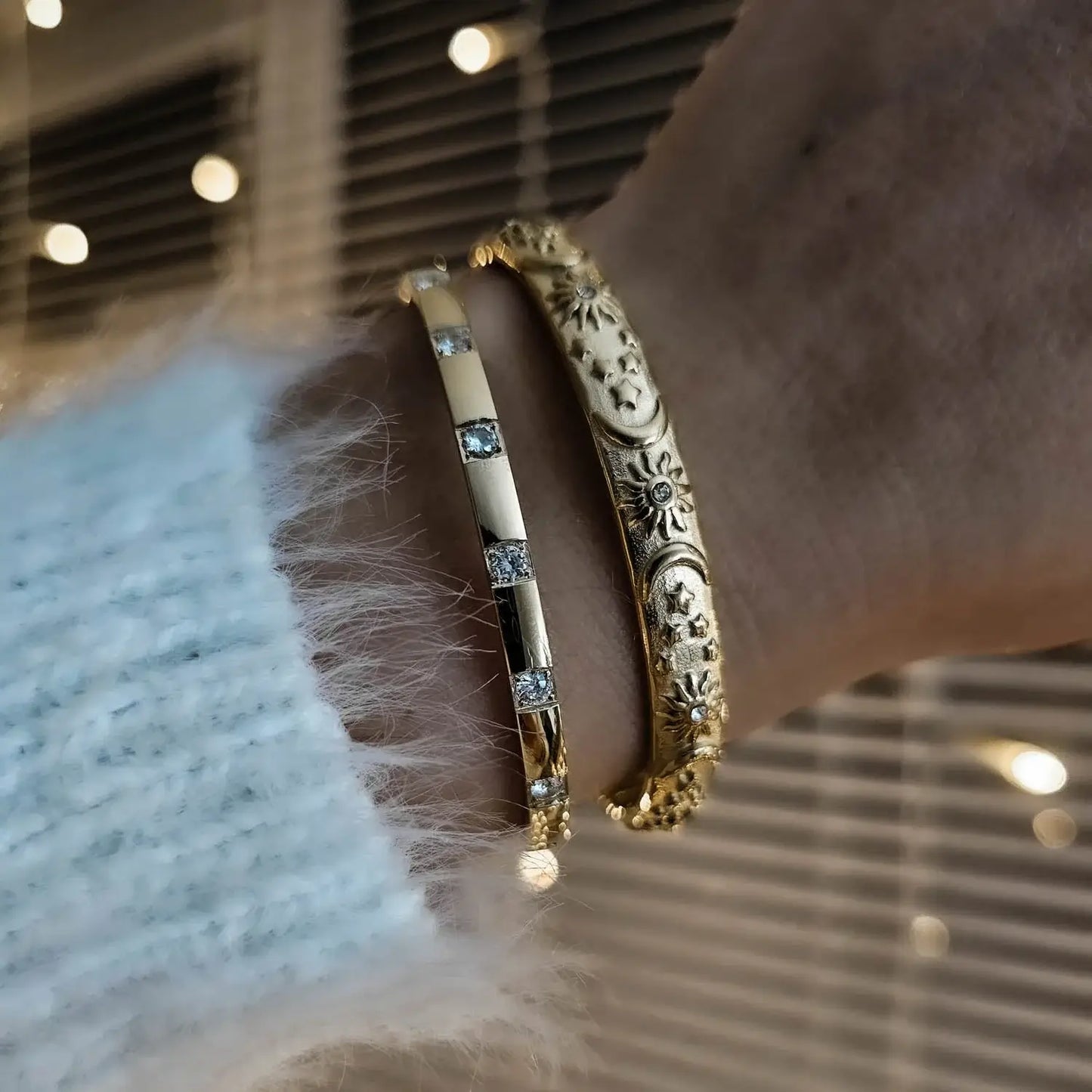 Brazalete Modena Minimalista (Chapado en Oro 18K)
