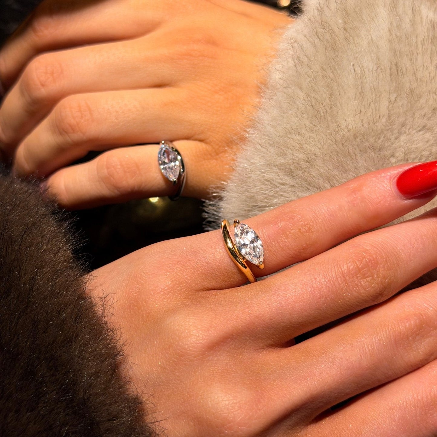Sterling Silver Céleste Pinky Ring