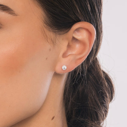 Sterling Silver Allure Stud Earrings