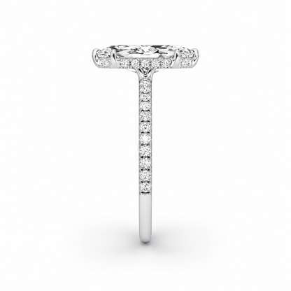 Sterling Silver Marquise Ring
