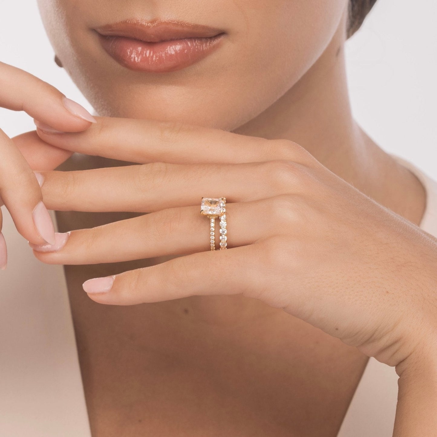 Gold Mini Jasmine Ring