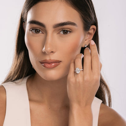 Sterling Silver 5ct Solitaire Ring