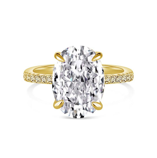 Gold 5ct Solitaire Ring