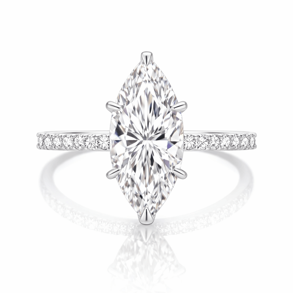 Sterling Silver Marquise Ring