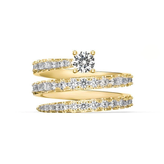 Gold Opiea Ring