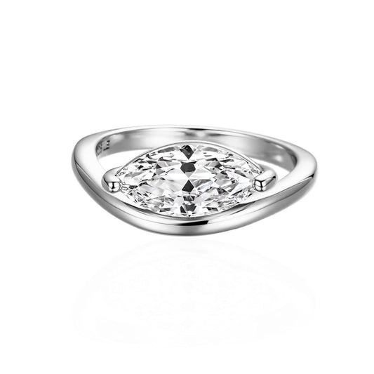 Sterling Silver Céleste Pinky Ring