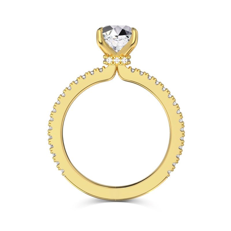 Gold Mini Jasmine Ring