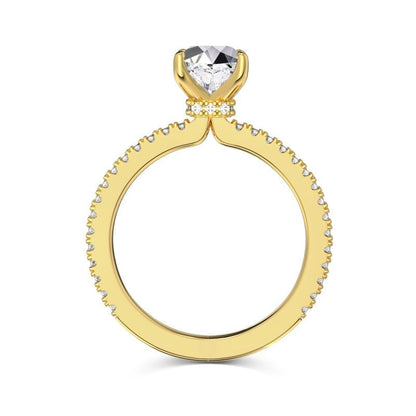 Gold Mini Jasmine Ring
