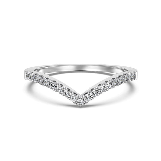 Sterling Silver Wishbone Ring