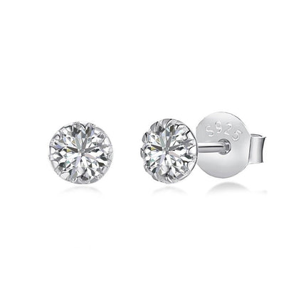 Sterling Silver Allure Stud Earrings