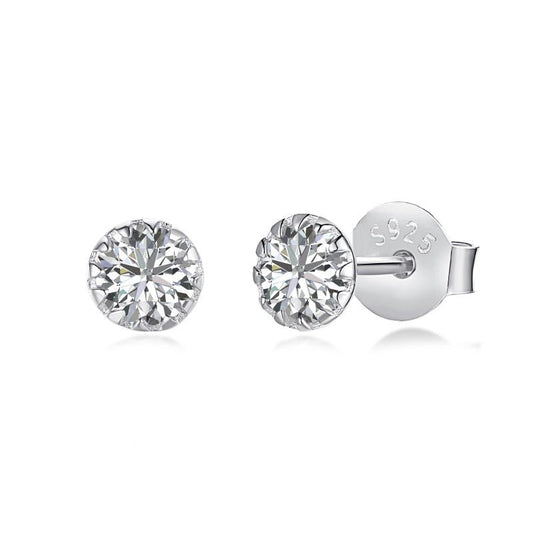 Sterling Silver Allure Stud Earrings