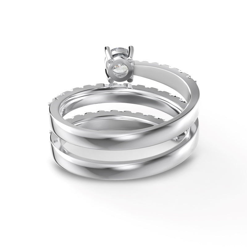 Sterling Silver Opiea Ring
