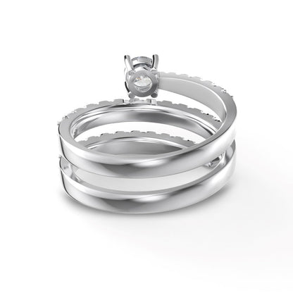 Sterling Silver Opiea Ring