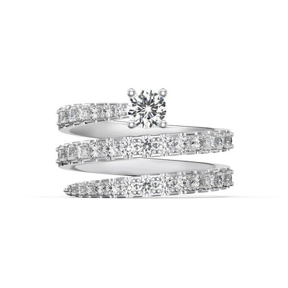Sterling Silver Opiea Ring