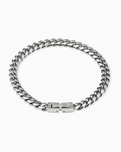 CLEAN CUBANA BRACELET. - 6MM
