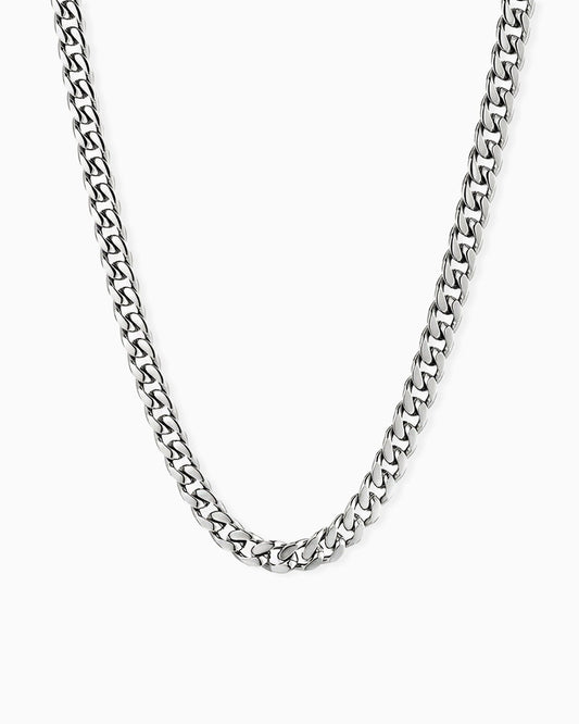 CLEAN CUBANA CHAIN. - 6MM