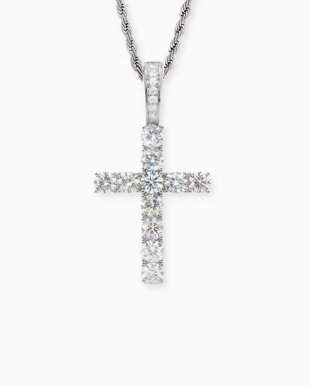 CROSS PIECE PENDANT. - 925