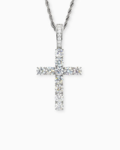 CROSS PIECE PENDANT. - 925