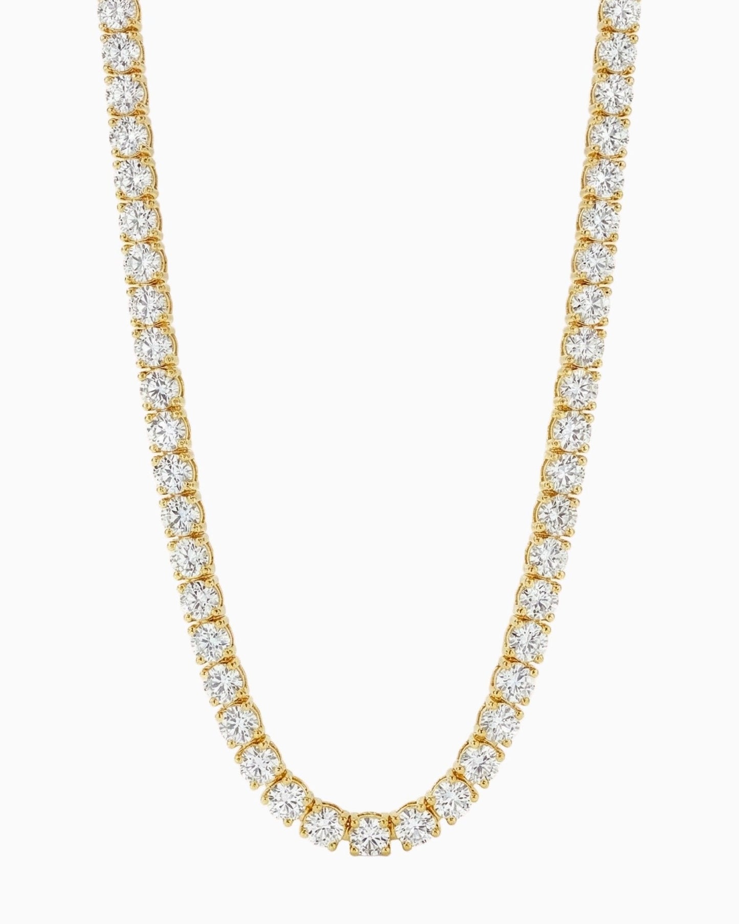 ICE BREAKER CHAIN. - 5MM GOLD