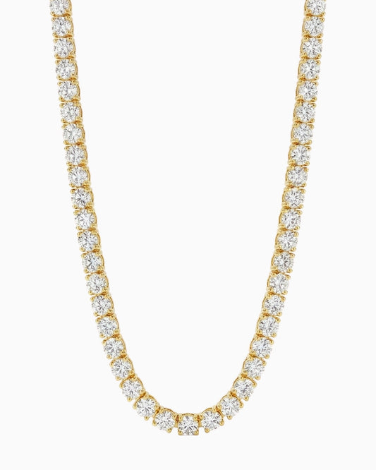 ICE BREAKER CHAIN. - 5MM GOLD