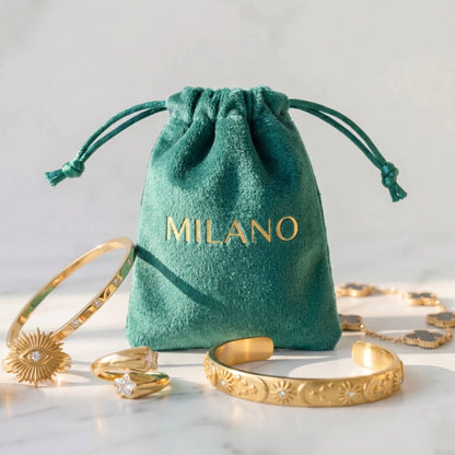 Arete Aro Clásico (Chapado en Oro)