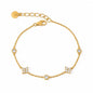 Pulsera Constelación con Circonitas (Chapado en Oro)